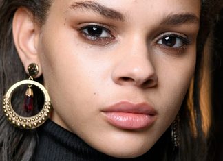 Beauty tips: dusty eyes for winter