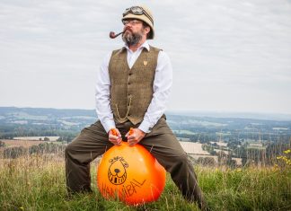 Experience: I crossed the Alps on a space hopper