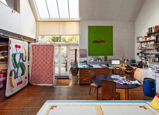 Gone to print: space and colour in a textile designer’s cottage